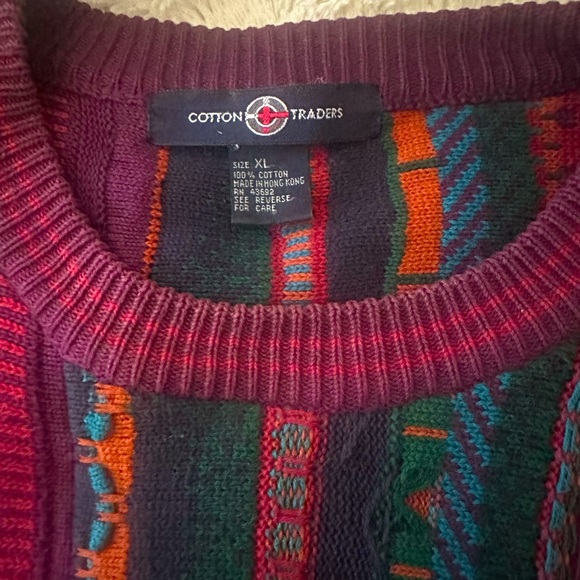 Vintage 80s Coogi Style Sweater - Picture 2 of 3